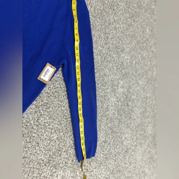 Title Nine Offsite Turtleneck Sweater Blue Pullover Size XL NWT - Picture 8 of 10